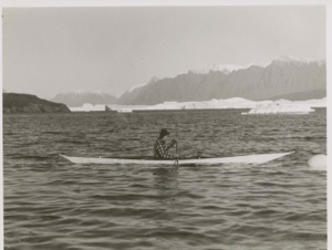 Image: Miriam in kayak